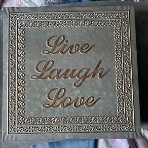 Decorative Wall Art with Inspirational Quote